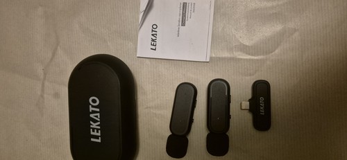 Lekato kabelloses lavalier - 2x,