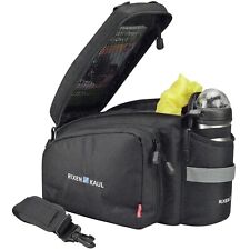 Rixen & Kaul Gepäckträgertasche + Adapter. Schwarz. Abschließbar + Schutzhaube