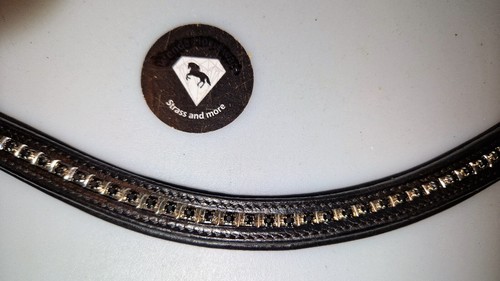 Stirnriemen leder schwarz - stirnriemen,