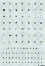 1751 - Decals DB - Piktogramme 1:87