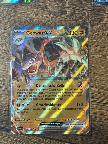 Pokemon mew 076 165 geowaz - mew, ex
