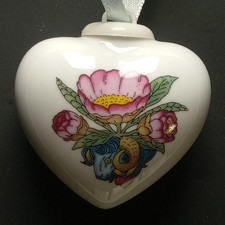 Hutschenreuther Porzellan Mini Herz Frühlingswiese * Camelia * OVP