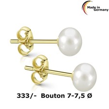 Echt 333 Gold Ohrstecker