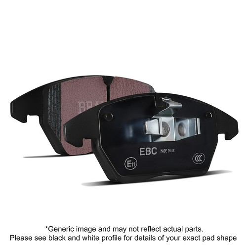 Ebc bremsbeläge vorne - ebc,