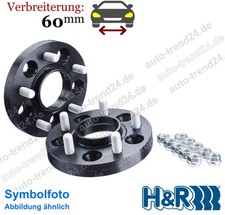 Spurplatten schwarz 60mm/Achse u.a.: Jeep Grand Cherokee IV WK WK2 Bj. 2010-2025