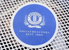 Bierdeckel Erdinger Weißbräu, Weißbier, Bayern, Deutschland, Brauerei