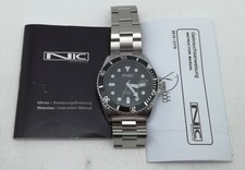 NIC Herrenuhr,Datumsanzeige,Leuchtzeiger,Drehlünette,die Uhr läuft,OVP