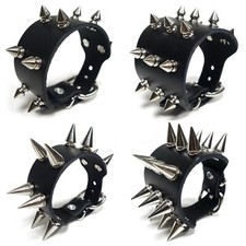 Auswahl >> Nietenarmband >> Lederarmband mit ZINK Nieten >> Gothic Leder Armband