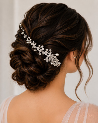 Braut haarschmuck haarkamm - braut, haarschmuck,