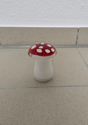 Dekopilz aus glas - aus,