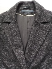 Marc O'Polo Winter-Jacke - Kurzmantel  - schwarz meliert  - Gr. 42