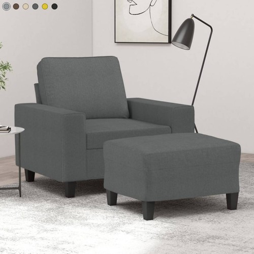 Sessel mit hocker - mit,