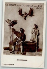 39689104 - Raubvogel Geweih Jagd Die Nibelungen Hans Carl Mueller Stummfilm