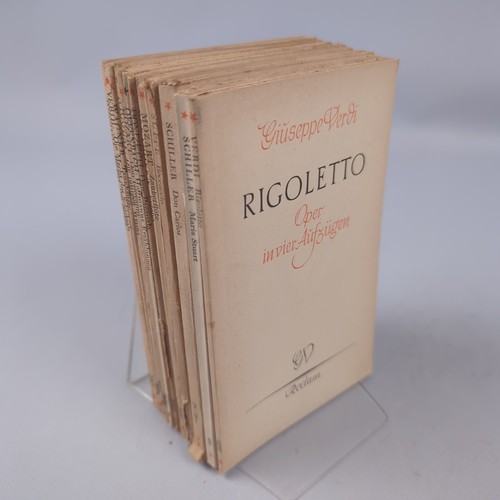 Texthefte reclam oper 13x buch - oper,