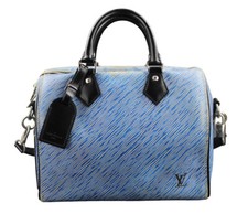Louis Vuitton Speedy 25 Bandouliere Epi Denim Tasche Umhängetasche