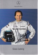 Autogramm - Klaus Ludwig (Motorsport) - Tourenwagen