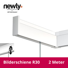 2 Meter Bilderschienen Set