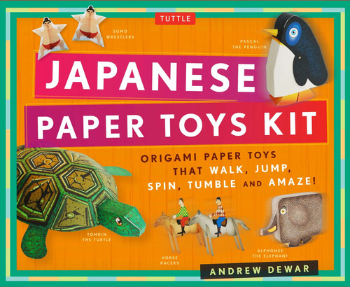 Japanese paper toys kit - paper,
