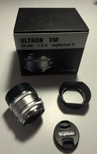 Für Leica M: Voigtländer Ultron 28mm f2 Aspherical II in silber und mit OVP