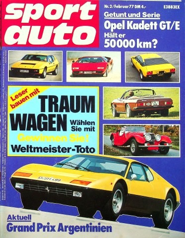 Sport auto 1977 opel - -,