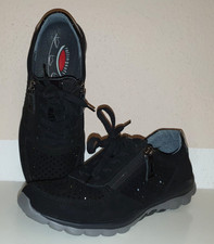 GABOR ROLLING SOFT Schuhe Sneakers schwarz mit Strass Gr: 40 Herbst