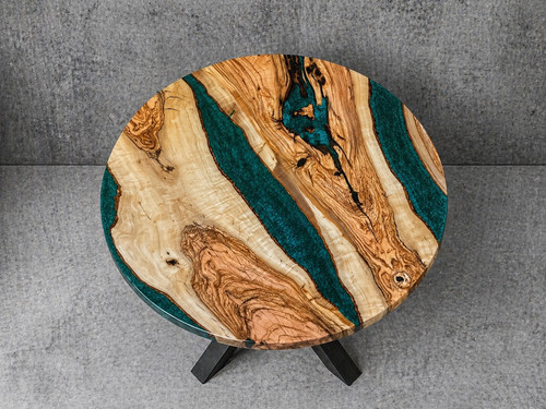 Rund couchtisch massivholz - rund,