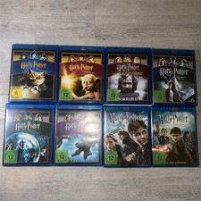 8x Blu-ray Harry Potter 1 - 7.1 +7.2 Hogwarts J.K Rowling Warner Brothers 