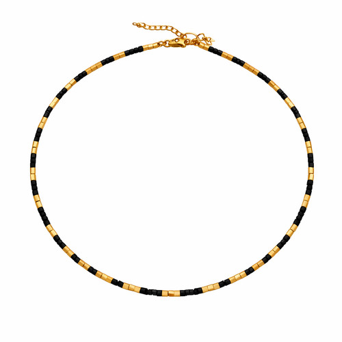 Choker schwarzer turmalin - choker,