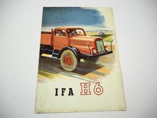 Prospekt IFA Horch H6 LKW mit