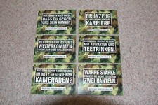 6 Postkarten Bundeswehr Personalwerbung