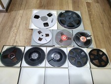 Konvolut 10x Tonbänder Tonband Revox TDK Philips Alu und Kunststoff