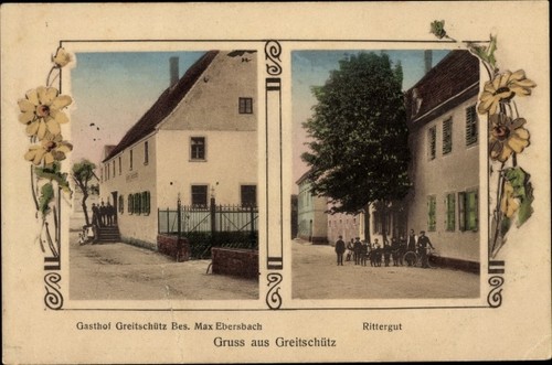 Greitschütz elstertrebnitz - ak,
