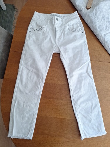 Jeans weiß gina denim - jeans,