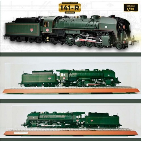 Ixo 10125 dampflok 141r - 10125, 1:32