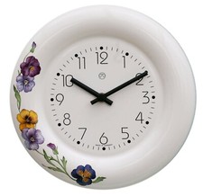 O- Küchenuhr Stiefmütterchen