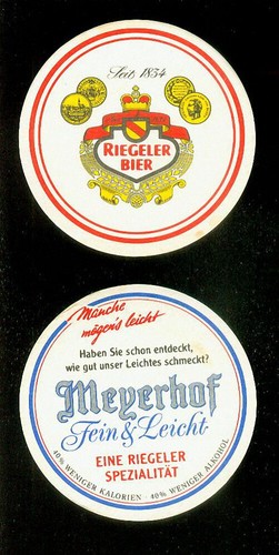 Bierdeckel riegeler bier - bierdeckel,
