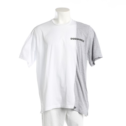 Dsquared shirt weiß grau - dsquared, l