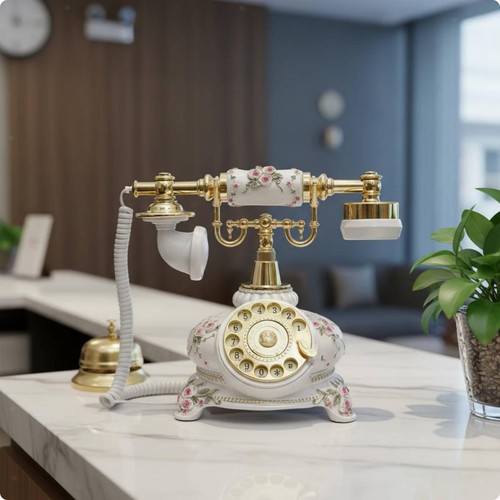 Vintage-Drehscheibentelefon