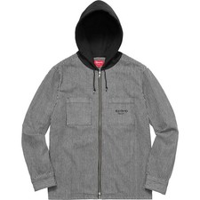 SS17 Supreme Kapuzen-Jeanshemd