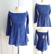 Bluse Karree Ausschnitt