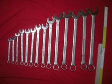 Hazet 600  Maul-Ringschlüssel Gabel-Schlüssel Schraubenschlüssel Satz 7-24 mm