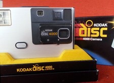 Vintage Kodak Disc 4000 Kamera, OVP mit 2 Filmen
