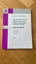 Hemmer Assessor Basics die Zivilrechtliche Anwaltsklausur Referendariat Skript