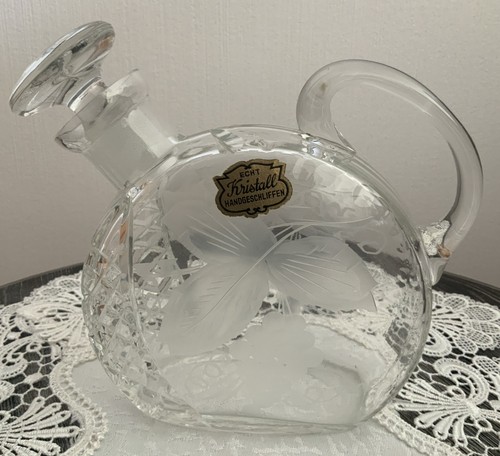 Kleine bleikristall karaffe - bleikristall,