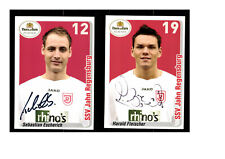 Autogrammkartensatz SSV Jahn Regensburg 2007-08 11 Karten Original Sign(3926)