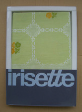 Irisette Tischdecke hellgrün, ca. 130 x 200 cm, Baumwolle + Modal, neu in OVP