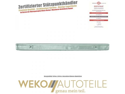 Stoßstange mitte hinten - , chrom