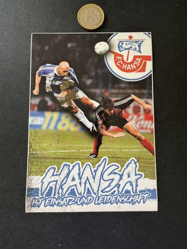Hansa rostock aufkleber - rostock,