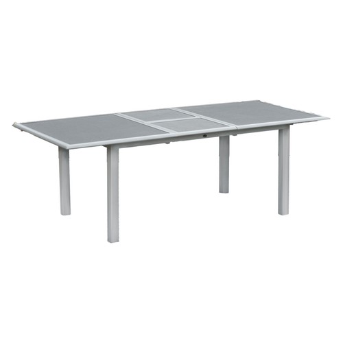 Inko aluminium glastisch - inko, aluminium-glastisch