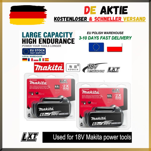 Makita 18v original - makita, 6,0ah